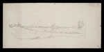 Artist unknown :[Avon River, Provincial Court buildings and houses, Christchurch. 1870-1875?]