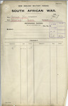DEVEREUX, John Fitzpatrick - SA9482 - Army