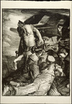 TITLE: The gun
ARTIST: Frank William Brangwyn
MEDIUM/SUPPORT: Lithograph 
DIMENSIONS: 546 x 381mm