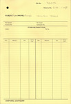 BOYD, William John - WW1 3/3073 - DPF [Duplicate Personnel File]