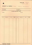 FISHER, James Aberneathy - WW1 68949 - DPF [Duplicate Personnel File]