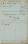 DRYSDALE, Thomas John Hirst - WW1 4/95a - Army [Original Paper Personnel File]
