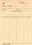 MCCARTHY, Thomas - WW1 19/157 - DPF [Duplicate Personnel File]