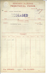 DAVIES, Reginald Owen - WW1 33103 - Army [Original Paper Personnel File]