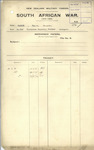WALKER, Henry Andrew - SA335 - Army