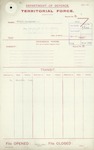 Territorial Force - Frederick Howard [WWI 1/384 - Army]