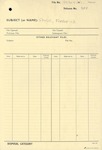 PAGE, Frederick  WWI 56345  - DPF [Duplicate Personnel File]