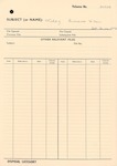 STOREY, Archibald William  WWI 26938  - DPF [Duplicate Personnel File]