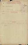 Territorial Force - George Edward Rhodes - Captain, Retired List, 1st Mounted Rifles (Canterbury Yeomanry Cavalry)