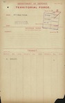 Territorial Force - Henry Herbert Moss - Colour-Sergeant, 8th (Southland) Regiment, No.49/394
