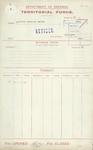 Territorial Force - Roderick Andrew Anderson - Sergeant, Christ's College Cadets