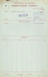 Territorial Force - William Milne Hamilton - 2nd Lieutenant, New Zealand Forces Motor Service Corps