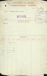 Territorial Force - Charles Wallace Saunders, D.C.M. - 2nd Lieutenant, Unattached List (B) [WWI 4/60A - Army]