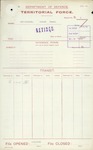 Territorial Force - Robert James Cruickshank - Company Sergeant-Major, New Zealand Garrison Artillery, No.20/898