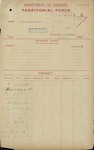 Territorial Force - Thomas Henry Overton - Major, 1st Mounted Rifles (Canterbury Yeomanry Cavalry) [SA N/N - Army]