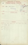 Territorial Force - Charles Frederick Lucas - 2nd Lieutenant, 12th (Otago) Mounted Rifles