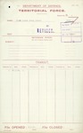 Territorial Force - Ernest Henry Robert Evans - 2nd Lieutenant, Unattached List (B)