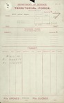 Territorial Force - Arthur Eugene Moore - 2nd Lieutenant, New Zealand Motor Service Corps