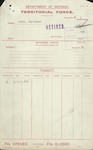 Territorial Force - Hugh McLeod Cleugh - Sergeant-Major, 5th Mounted Rifles (Otago Hussars), No.55/408