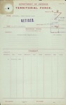 Territorial Force - James Andrew Baird Thompson - 2nd Lieutenant, Unattached List (B) [WWI 23/2127 - Army]