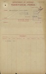 Territorial Force - The Reverend Charles Frederic Robert Harrison - Chaplain 4th Class, New Zealand Chaplains Department