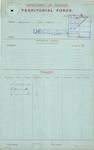 Territorial Force - John Rogerson Montgomery - Captain, Unattached List (B)
