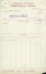 Territorial Force - Alexander Redpath - 2nd Lieutenant, New Zealand Army Service Corps