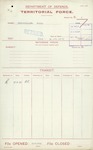 Territorial Force - Percy Wynn-Williams - 2nd Lieutenant, New Zealand Forces Motor Service Corps