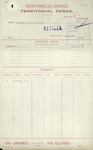 Territorial Force - Frederick Hills Johnson - 2nd Lieutenant, New Zealand Garrison Artillery