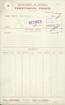 Territorial Force - Harry Thomas Merritt - 2nd Lieutenant, Unattached List (B)