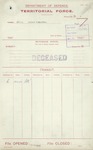 Territorial Force - Julian Cornelius Brook, B.A., L.L.B. - 2nd Lieutenant, New Zealand Rifle Brigade (Earl of Liverpool's Own) [WWI 12/600 - Army]