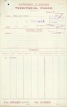 Territorial Force - Henry Robson Wood - 2nd Lieutenant, 9th (Hawke's Bay) Regiment
