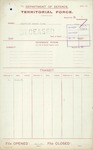 Territorial Force - Donald Clive Griffiths - 2nd Lieutenant, Canterbury Infantry Regiment [WWI 11583 - Army]