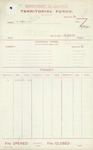 Territorial Force - Arthur Robert McDonald - 2nd Lieutenant, Otago Infantry Regiment [WWI 8/2070 - Army]