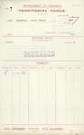 Territorial Force - Albert Martin Rhinesmith - 2nd Lieutenant, Unattached List (B) [WWI 41145 - Army]