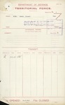 Territorial Force - Henry Thomas Wise - Sergeant-Major, New Zealand Army Service Corps