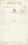 Territorial Force - William Henry Matthews - 2nd Lieutenant, New Zealand Forces Motor Service Corps