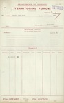 Territorial Force - The Reverend John King Davis - Chaplain 3rd Class, New Zealand Chaplains Department