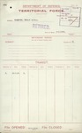 Territorial Force - Edward Arthur Sapsford - 2nd Lieutenant, Unattached List (B)