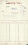 Territorial Force - George Anderson Luoni - 2nd Lieutenant, Unattached List (B) [WWI 5/792 - Army]