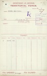 Territorial Force - Henry Cordner Burrowes - Gunner, New Zealand Field Artillery, No.33/103 [WWI 2/113 - Army]
