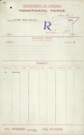 Territorial Force - Samuel William Olliver - 2nd Lieutenant, Unattached List (B)