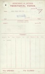 Territorial Force - George Oscar Alan Gould, A.D.C. - Lieutenant, Unattached (A)