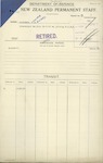William Edward Matheson - New Zealand Permanent Staff - Discharged as from 26-7-17 on joining New Zealand Expeditionary Force