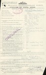 Ballots (Military Service Act) - William Sinclair Sutherland, Sheepfarmer - Admiral Run, Gladstone [WWI 51083 - Army]