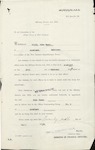 Ballots (Military Service Act) - John Casey, Labourer - Mt. Eden