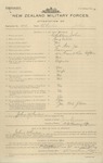 John Wheeler - Edge Hill, Wellington - Attestation (Voluntary) [New Zealand Army Medical Corps No.505]