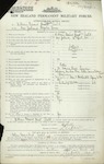 William Edward Husk Auld - New Zealand Permanent Forces