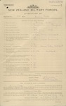 Henry Porter - Field Cadre, Devonport, Auckland - Attestation Voluntary [New Zealand Army Medical Corps No.380]