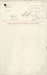 Daniel George Spence - Cadet, Royal Flying Corps - File for